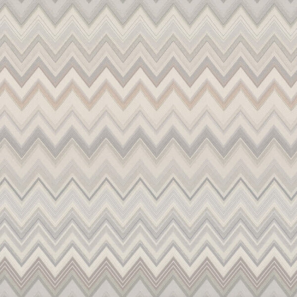 Happy Zigzag Grey Wallpaper