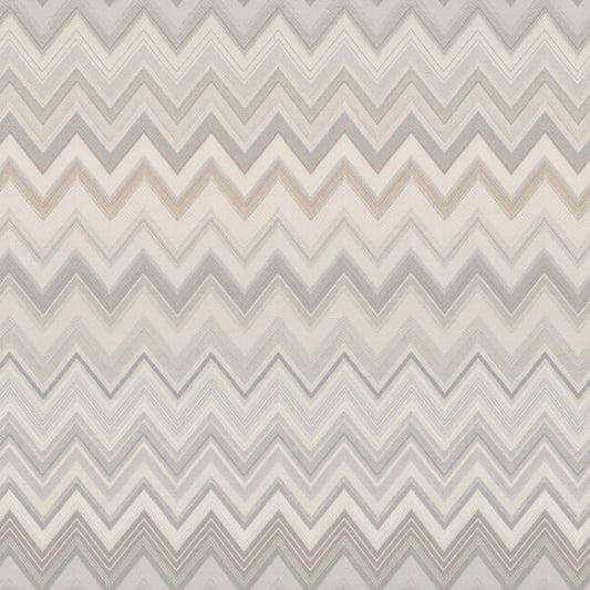 Happy Zigzag Grey Wallpaper