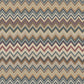 Happy Zigzag Green & Brown Wallpaper