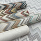Happy Zigzag Green Wallpaper