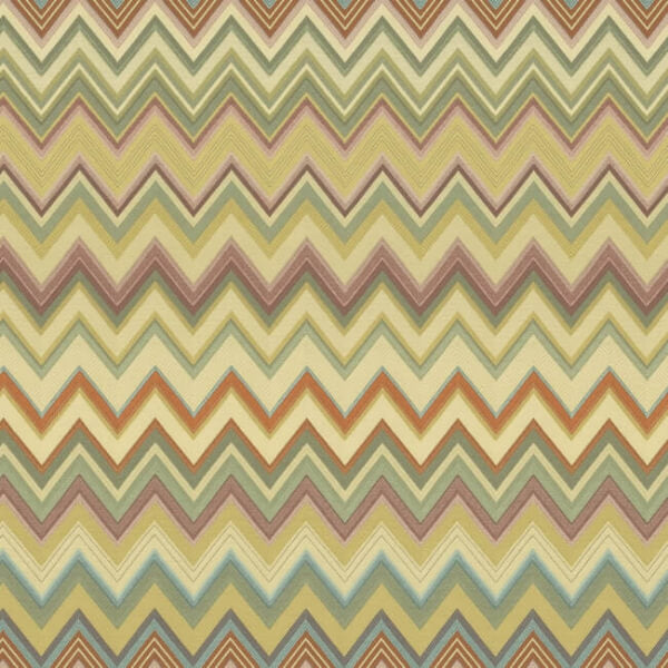 Happy Zigzag Gold Wallpaper