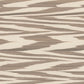 Flamed Zigzag Brown & Cream Wallpaper
