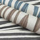 Flamed Zigzag Brown & Cream Wallpaper