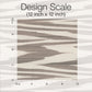 Flamed Zigzag Brown & Cream Wallpaper