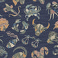 Constellations Blue Wallpaper