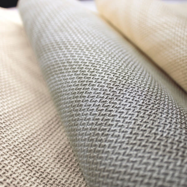 Macro Chevron Beige & Cream Wallpaper