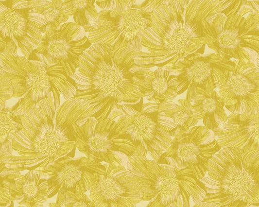 Anemoni Yellow Wallpaper
