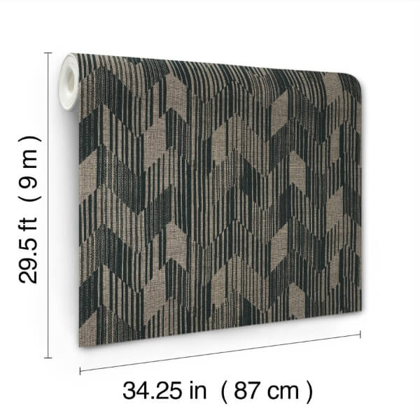 Birch Charcoal Wallpaper