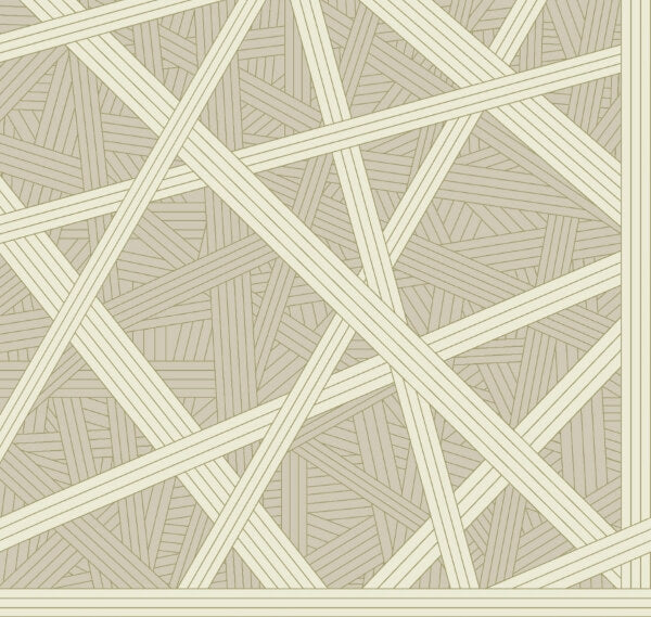 Nastri Warm Neutral Wallpaper