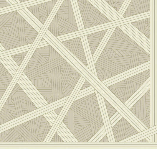 Nastri Warm Neutral Wallpaper