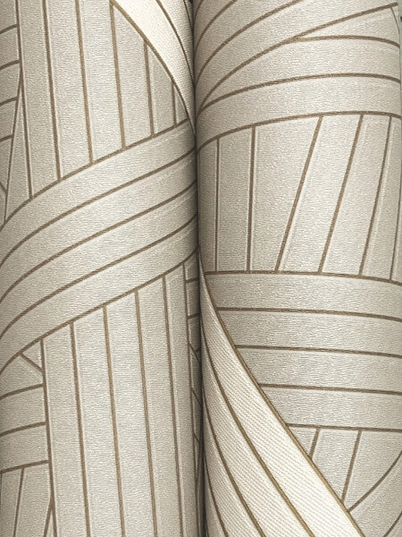 Nastri Warm Neutral Wallpaper