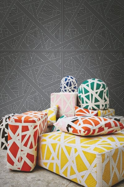 Nastri Black Wallpaper