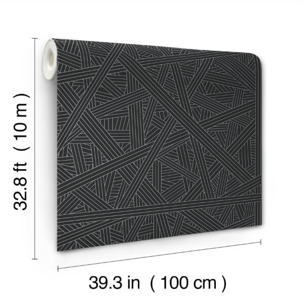 Nastri Black Wallpaper