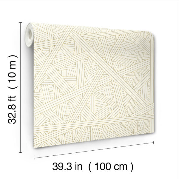Nastri White Wallpaper