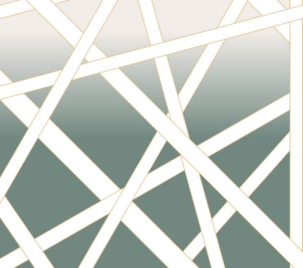 Nastri Shade Green Wall Mural