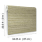 Raffia Charcoal Wallpaper