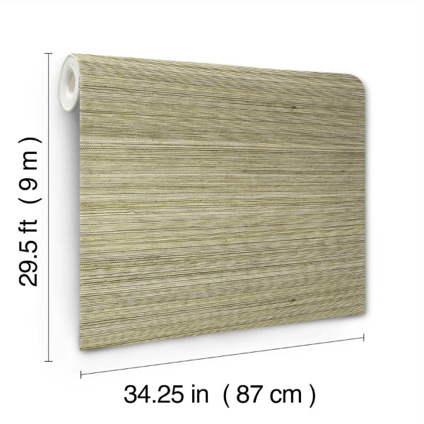 Raffia Charcoal Wallpaper