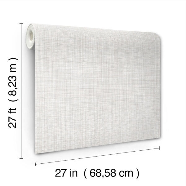 Crossroad Whitewash Wallpaper