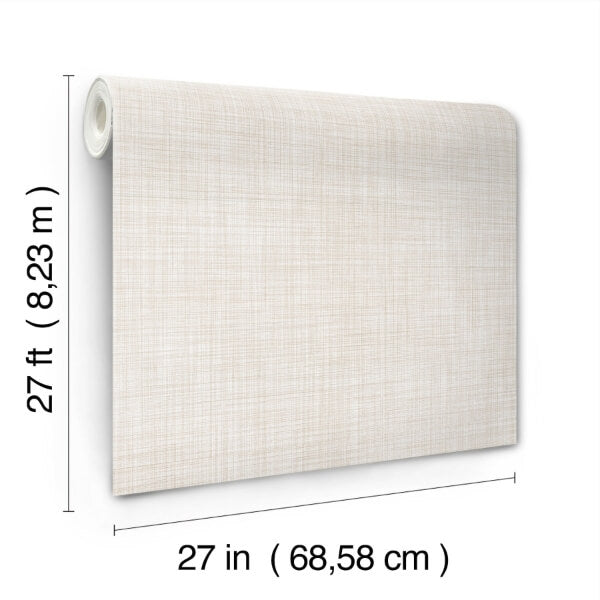 Crossroad Linen Wallpaper