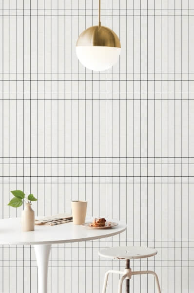 Boulevard Charcoal Wallpaper