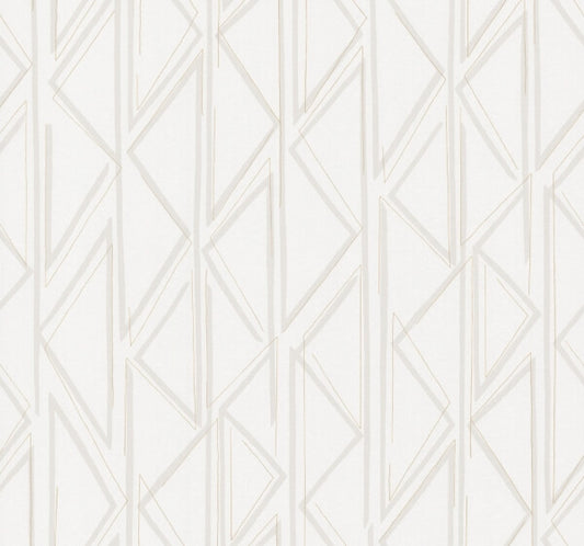 Side By Side Whitewash Wallpaper