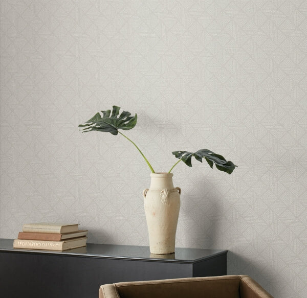 Center Square Loft Wallpaper