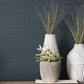 Loomed Indigo Wallpaper