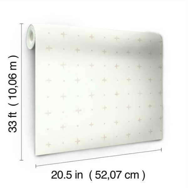 Cross Stitch Pink Wallpaper