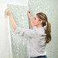 Fox & Hare Green Wallpaper