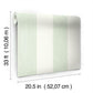 Thread Stripe Green Wallpaper