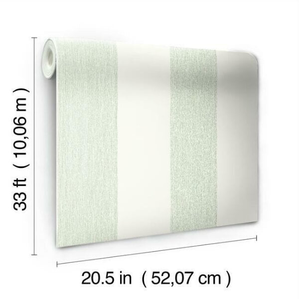 Thread Stripe Green Wallpaper