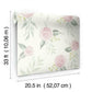 Watercolor Roses Pink Wallpaper