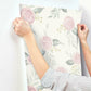 Watercolor Roses Pink Wallpaper