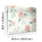 Watercolor Roses Red Wallpaper