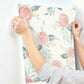 Watercolor Roses Red Wallpaper