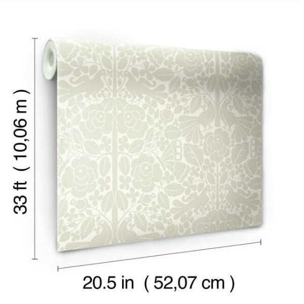 Fairy Tales Beige Wallpaper