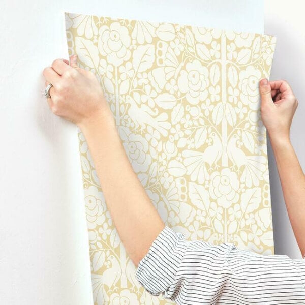 Fairy Tales Yellow Wallpaper