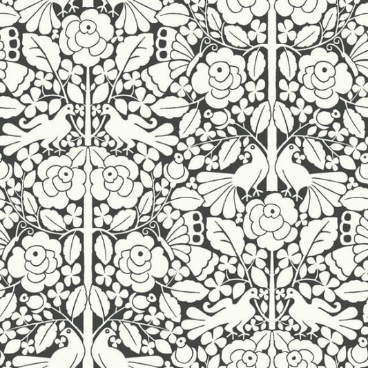 Fairy Tales Black Wallpaper