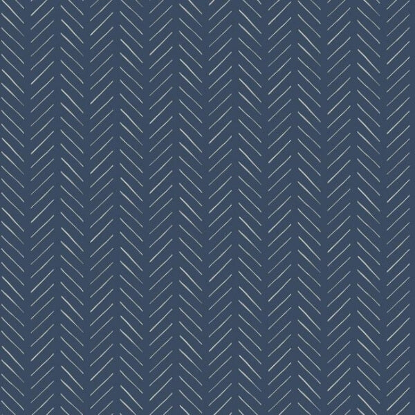Pick-Up Sticks Blue Wallpaper