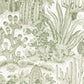 Lotus Land Cacti Palm Wallpaper