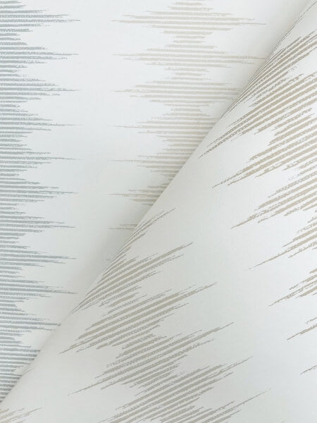 Woven Desert Sand & Fog Wallpaper
