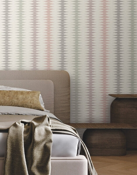Woven Desert Rose Wallpaper