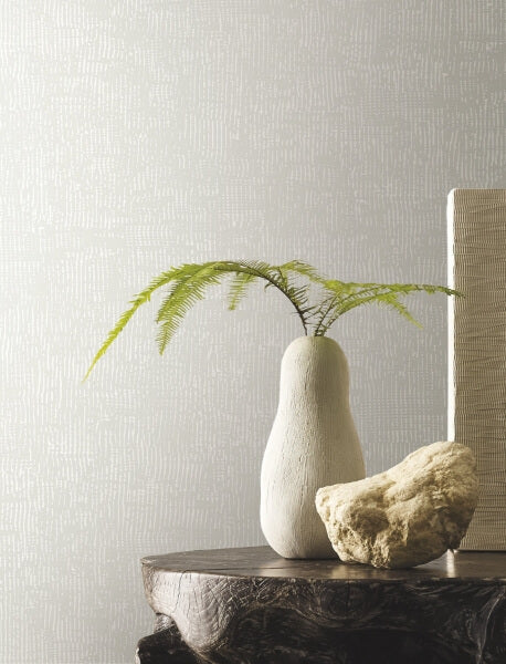 Trabadillo Plaster Salt Wallpaper