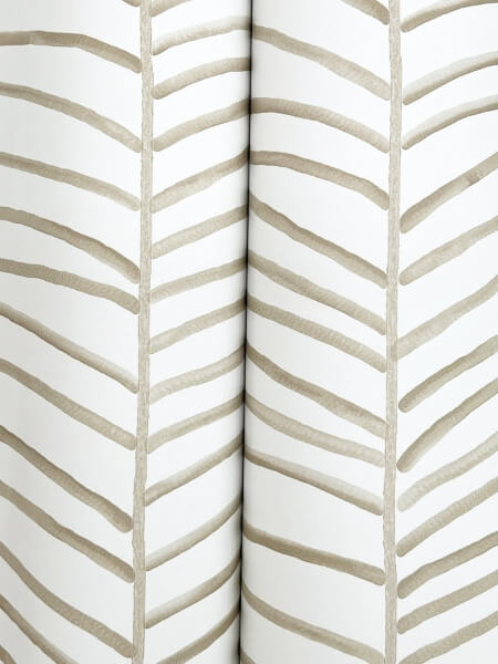 Cascade Palm Chevron Dune Wallpaper