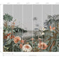 Floating Gardens Grey Wall Mural