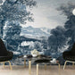 Provincial Scenic Navy Wall Mural
