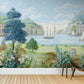 Safe Harbor Light Blue Wall Mural