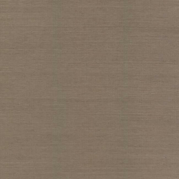 Sisal Grasscloth Brown Wallpaper