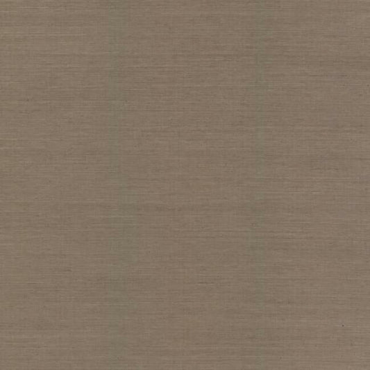 Sisal Grasscloth Brown Wallpaper