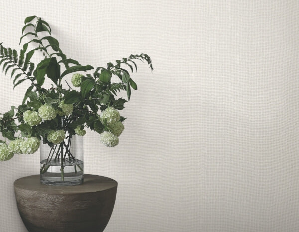 Huri White Wallpaper